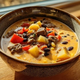 Creamy Cowboy Soup Delight recipe