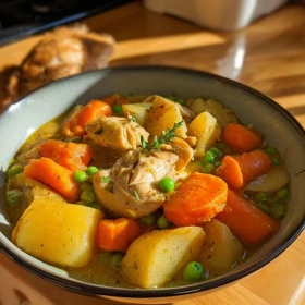 Hearty Slow Cooker Chicken Stew recipe