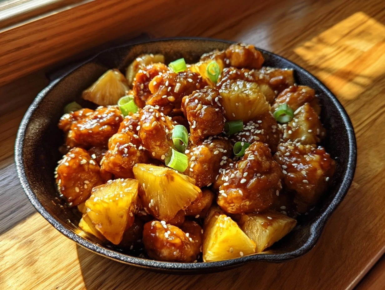 Brown Sugar Pineapple Chicken Delight