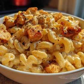 Creamy Honey Pepper Chicken Mac recipe