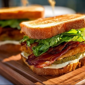 Southern-Style Fried Green Tomato BLT recipe