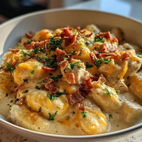 Creamy Crack Chicken Gnocchi recipe
