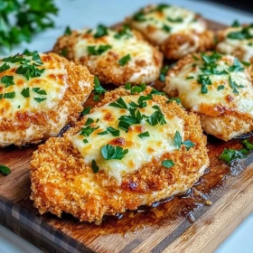 Crispy Air Fryer Chicken Parmesan recipe