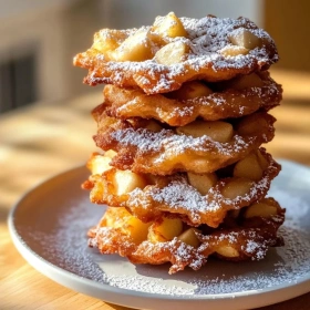 Crispy Air-Fryer Apple Fritters recipe