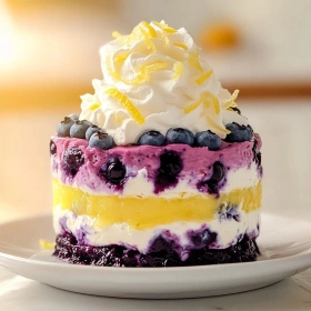 No-Bake Blueberry Lemon Delight recipe