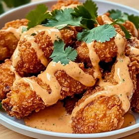 Crispy Bang Bang Chicken Delight recipe