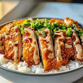 Crispy Japanese Katsu Bowls recipe