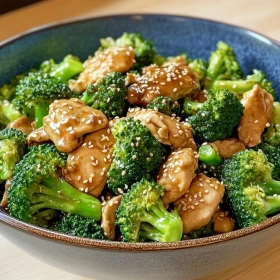 Savory Chicken Broccoli Stir-Fry recipe
