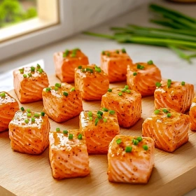 Spicy Bang Bang Salmon Bites recipe