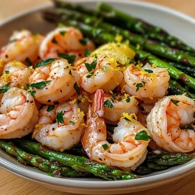 Zesty Lemon Garlic Shrimp Delight recipe