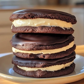 Decadent Boston Cream Pie Cookies recipe