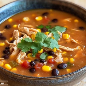 Classic Chicken Tortilla Soup recipe