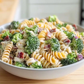 Fresh Broccoli Pasta Salad recipe