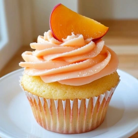 Peach Bellini Cupcakes recipe