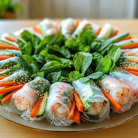 Fresh Summer Spring Rolls recipe