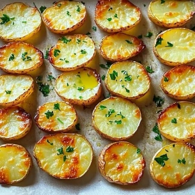 Crispy Sliced Potatoes Recipe recipe