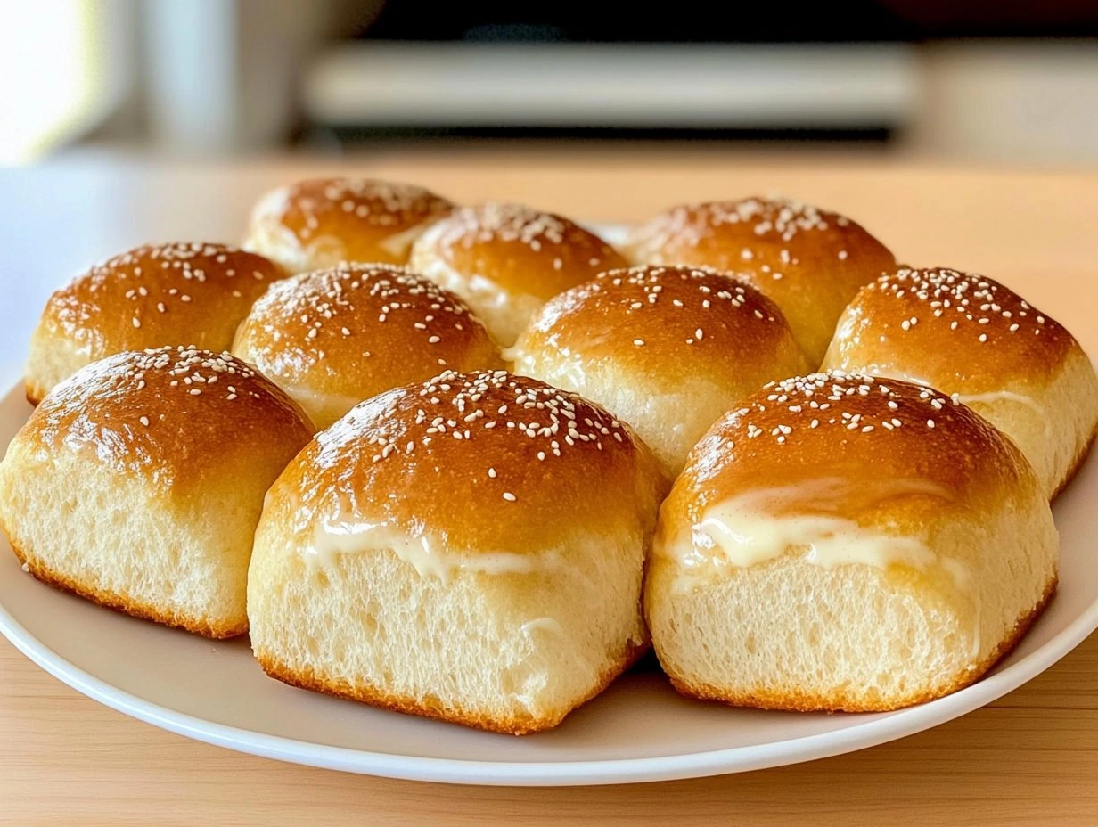 Perfectly cooked Golden Raising Cane’s Bread served and ready to eat - final result