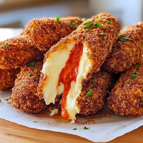 Nashville Hot Mozzarella Sticks recipe