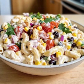 Mexican Macaroni Salad recipe