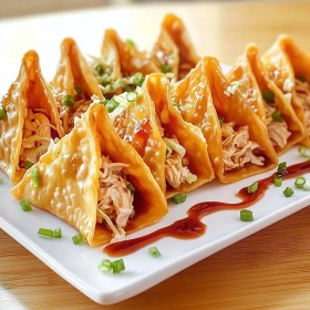 Applebee's Chicken Wonton Tacos recipe