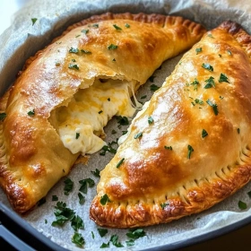 Air Fryer Calzones with Cheese recipe