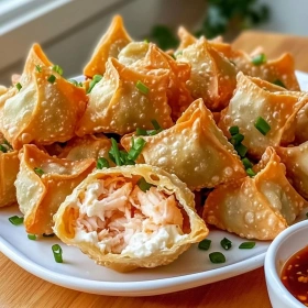 Crispy Crab Rangoon Bombs recipe