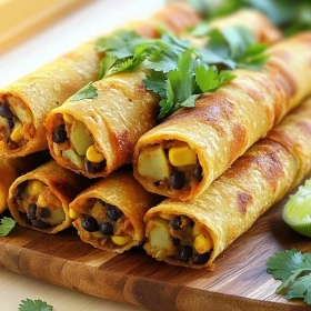 Crispy Vegan Taquitos recipe