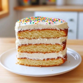 Classic Vanilla Layer Cake recipe