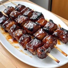 Filipino Barbecue Pork Skewers recipe