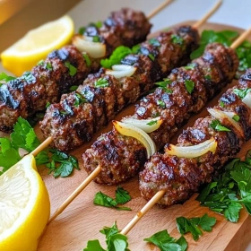 Juicy Middle Eastern Kofta Kebabs recipe