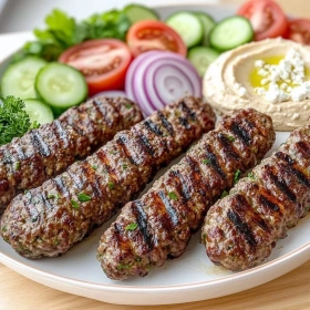 Easy Beef Kafta Kebabs recipe
