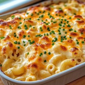 Creamy High-Protein Mac Cheese recipe